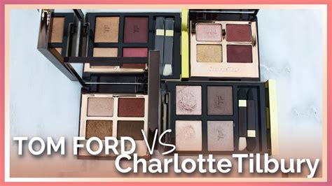 dior tom ford charlotte tilbury眼影|TOM FORD vs CHARLOTTE TILBURY! Eyeshadow Comparison.